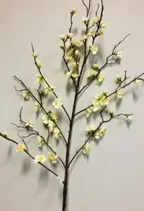 Tall Peach Blossom 118cm Cream Green