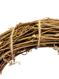 1. Rattan Cane Wreath 40cm Natural thumbnail