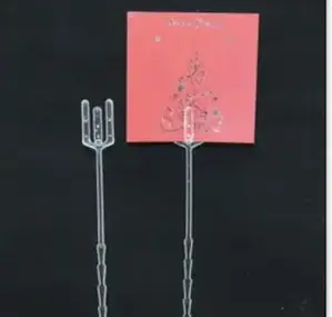 Clear Plastic Card Holder 35cm Packet of 100 