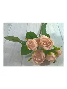 Rose Spray 37cm Dusty Pink