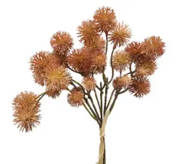 Burdock Bouquet 32cm Orange