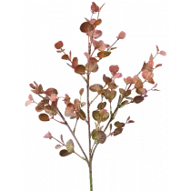 Dried Look Eucalyptus Gum Spray 42cm Dusty Pink