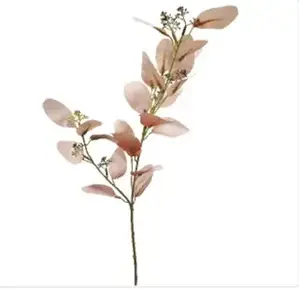 Eucalyptus Spray 62cm Pink