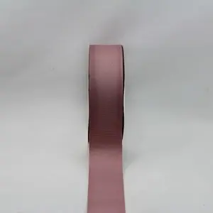 38mmx30m Grosgrain Ribbon Antique Mauve