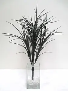 Slim Black Grass Bush 58cm