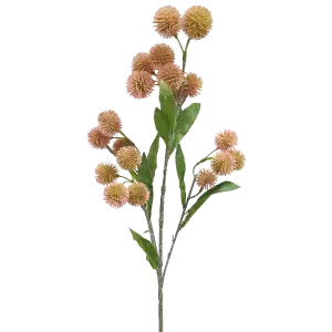 Burdock Spray 65cm Dusty Pink