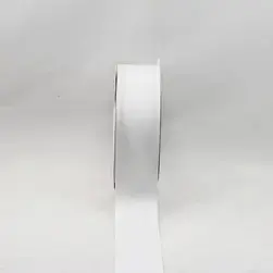 15mmx100m Bulk Grosgrain Ribbon White