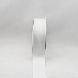 15mmx100m Bulk Grosgrain Ribbon White