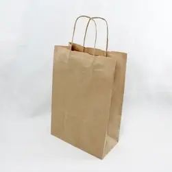 #16 Paper Twist Handles Gift Bag Natural 24x35.5cm height