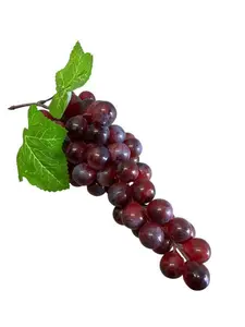Large Grape Bunch 25cm Burgundy