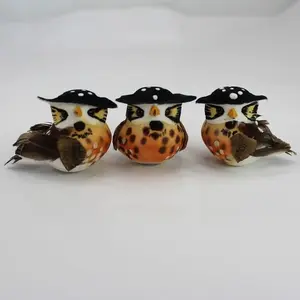 Medium Owl Box of 12 Dark Green