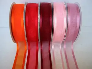 Satin edge organza ribbon 22mmx23m #2