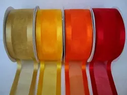 Satin edge organza ribbon 38mmx23m #2