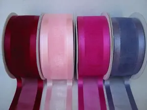 Satin edge organza ribbon 38mmx23m #3