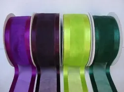 Satin edge organza ribbon 38mmx23m #4