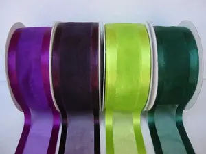 Satin edge organza ribbon 38mmx23m #4