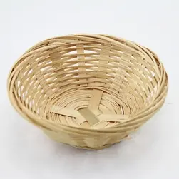 15cm / 6" Round Bamboo Bread Basket