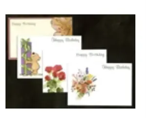 Flat Gift Card 10x6.5cm Pkt 100