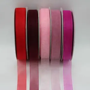 Sewn Edge Organza Ribbon 15mmx50m #2