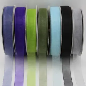 Sewn Edge Organza Ribbon 15mmx50m #3