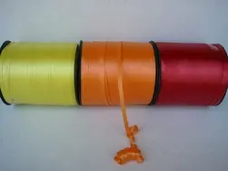 Curling ribbon crimped plain 5mm x 450m #1