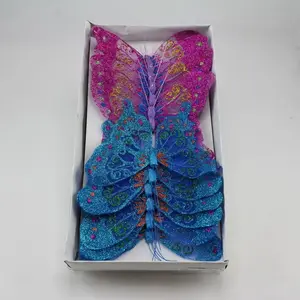 1. Organza Glitter Butterflies Large (12) thumbnail
