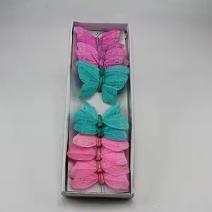 1. Glitter Pastel Butterflies Plain (12) thumbnail
