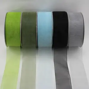 Sewn Edge Organza Ribbon 38mmx50m #4