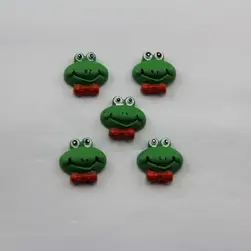 Stick On Polyresin Frog Heads Pkt 12