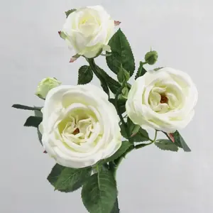 Sabrina Rose Spray White 66cm