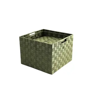 Set Of Four PP Storage Olive