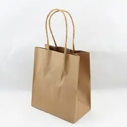 Brown Kraft Bag - Baby 14x16.5cm height