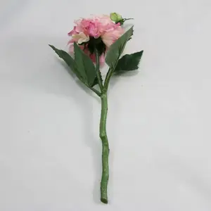 1. Short Stem Dahlia 34cm Cream/Pink thumbnail