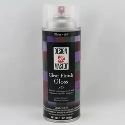 Design Master Clear Finish Gloss Spray