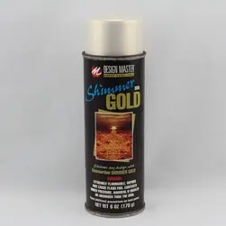 Design Master Shimmer Gold Spray