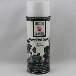Design Master Glossy Spray Easel Green 